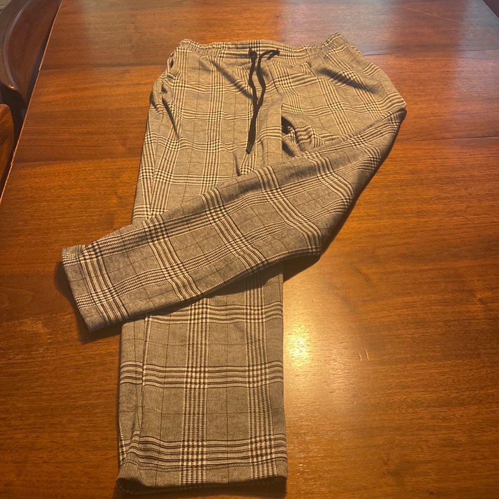 Target plaid jogger style. Worn once